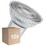 Mehrfachpackung 10x Ledvance LED Reflektor GU10 PAR16 6.1W 575lm 60D - 927 Extra Warmweiß | Dimmbar - Ersatz Für 80W